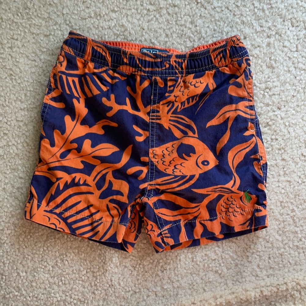 Boys 24M Ralph Lauren swim trunks